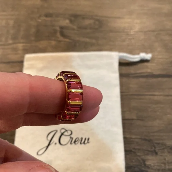 J. Crew All Over Stone Ring - Picture 4 of 12